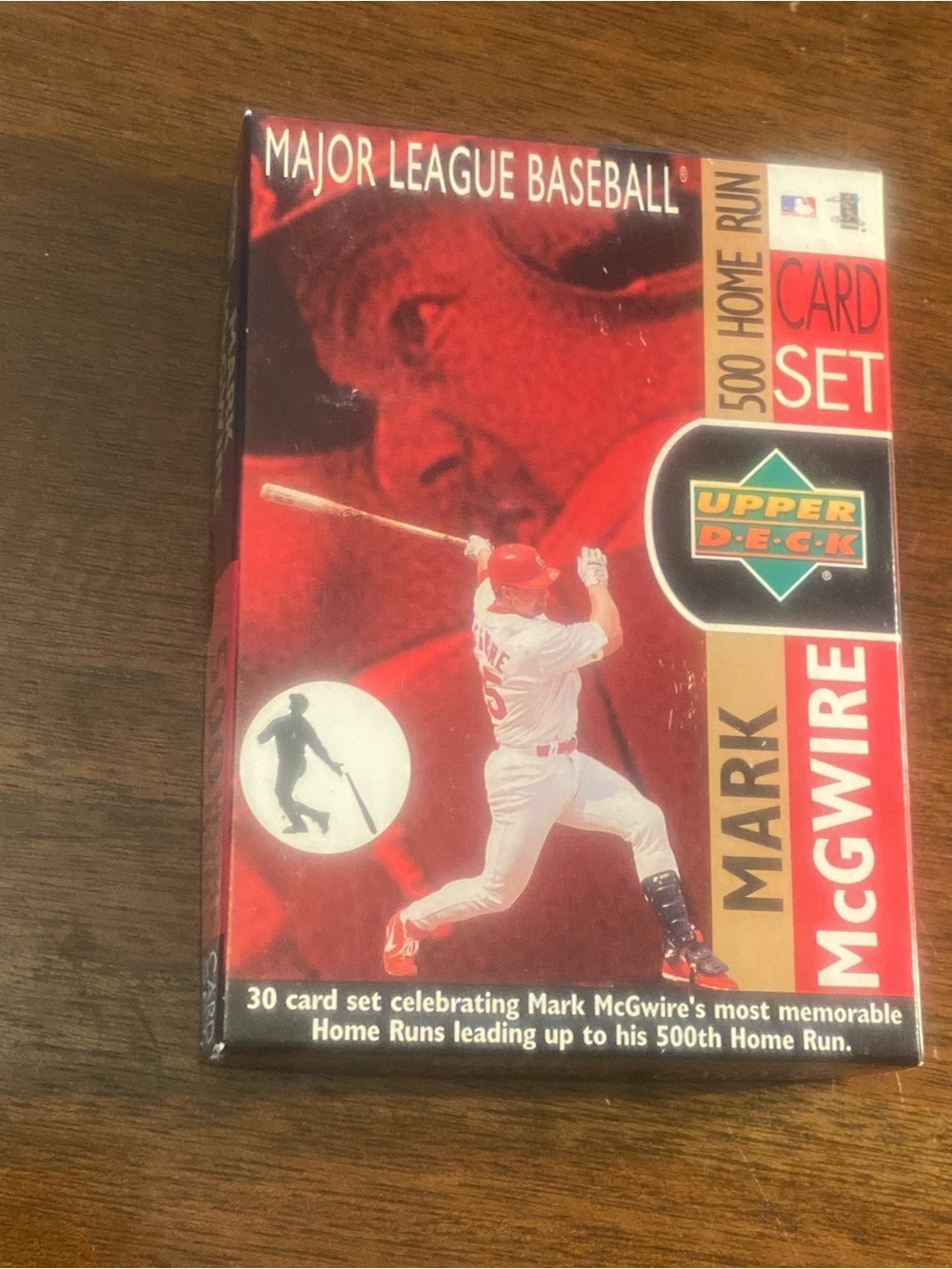 1999 Upper Deck Mark McGwire 500 Home Run Tribute 30 Card Box Set - Open Box